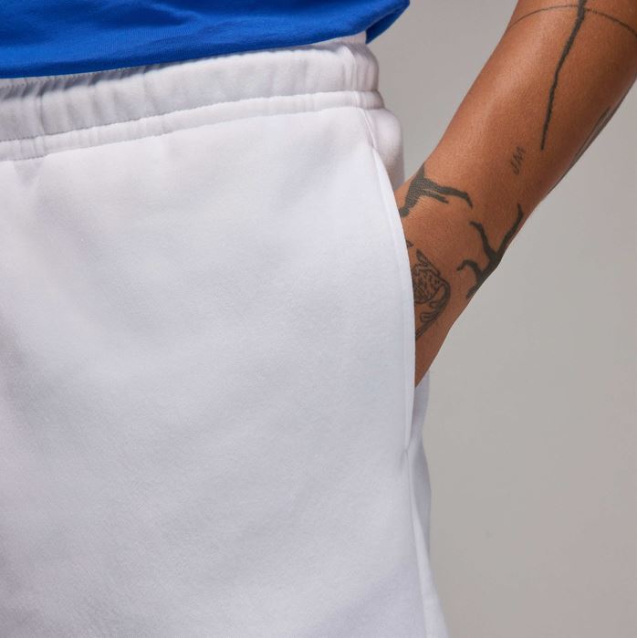 Къси панталони Nike Air Jordan Brooklyn Fleece Men's Shorts White - Image 5