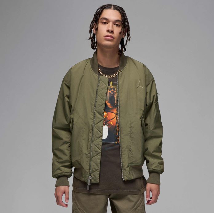 Яке Jordan Renegade Men's Bomber Jacket Medium Olive/Bucktan