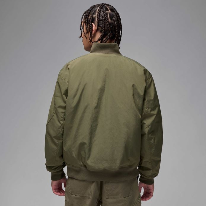 Яке Jordan Renegade Men's Bomber Jacket Medium Olive/Bucktan - Image 2