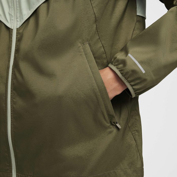 Ветровка Nike Windrunner Men's Repel Running Jacket Jade Horizon/Medium Olive - Image 4