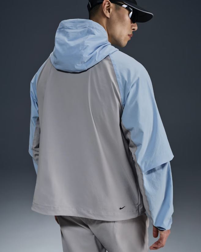 Горнище Nike Tech Men's Woven Wolf Grey/Psychic Blue - Image 2