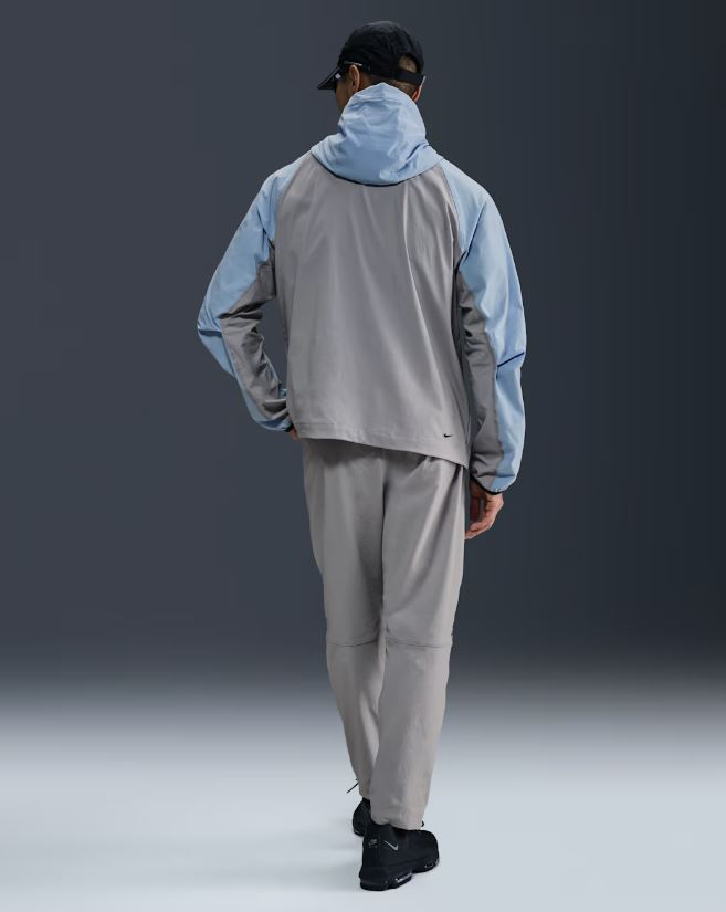 Горнище Nike Tech Men's Woven Wolf Grey/Psychic Blue - Image 5