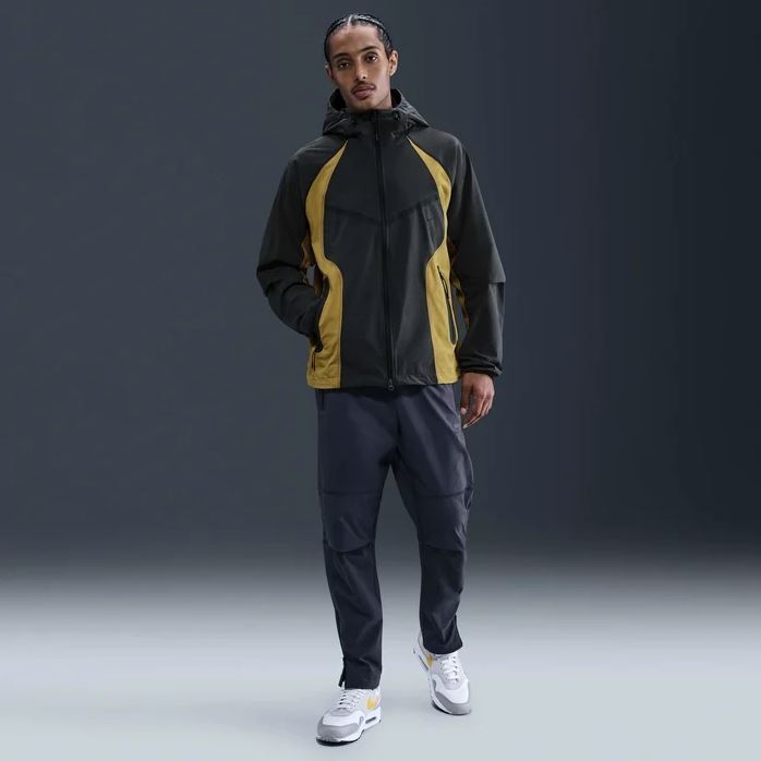 Горнище Nike Tech Men's Woven Anthracite/Ochre/Black - Image 3