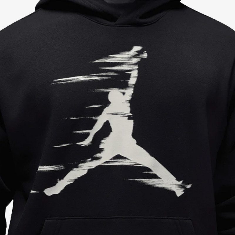 Суитшърт Nike Air Jordan MVP Men's Fleece Black/Iron Grey - Image 3