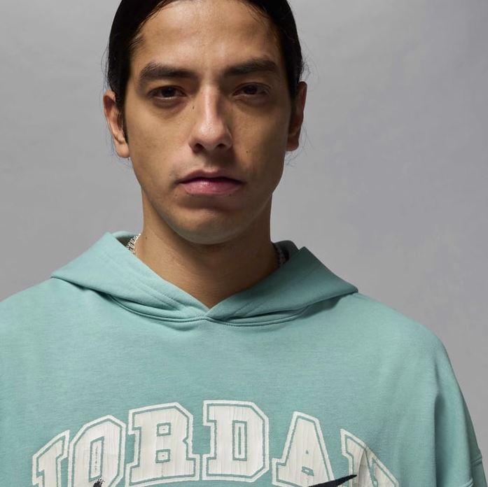 Суитшърт Nike Air Jordan MVP French Terry Mineral/Black - Image 3