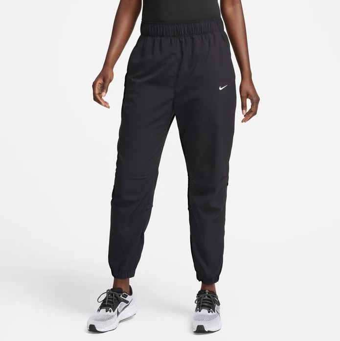 Дамски панталон Nike Dri-FIT Fast Mid-Rise 7/8 Warm-Up Black