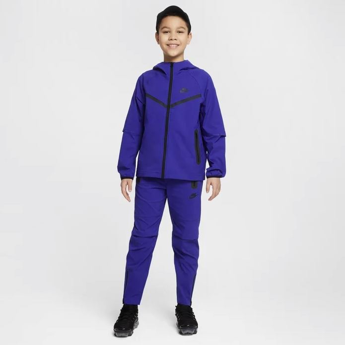 Детски екип Nike Tech Woven Tracksuit Deep Night