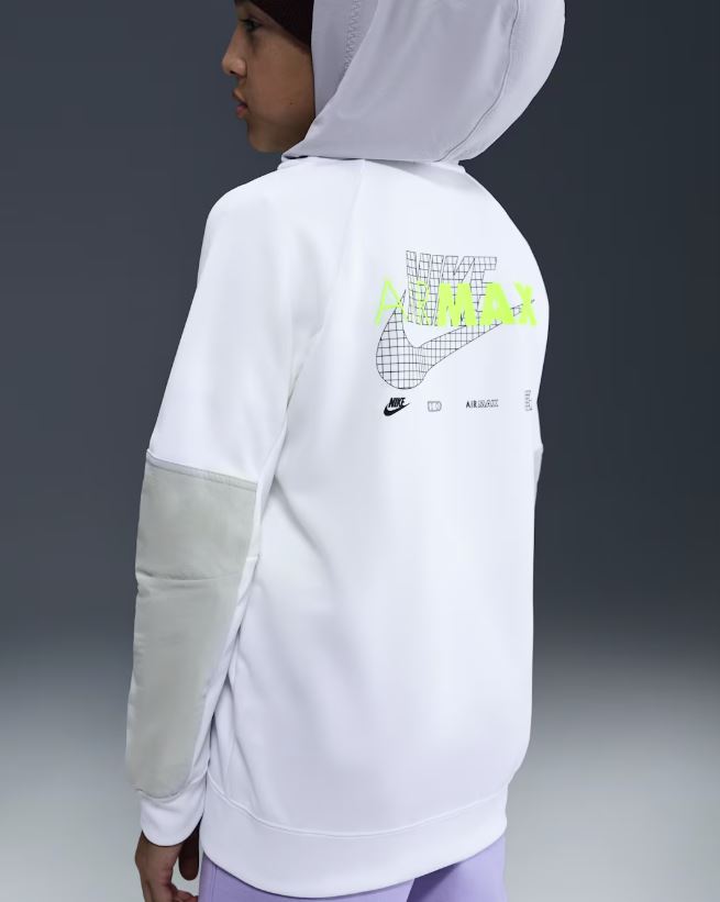 Детски суитшърт Nike Sportswear Air Max Full-Zip Hoodie - Image 2