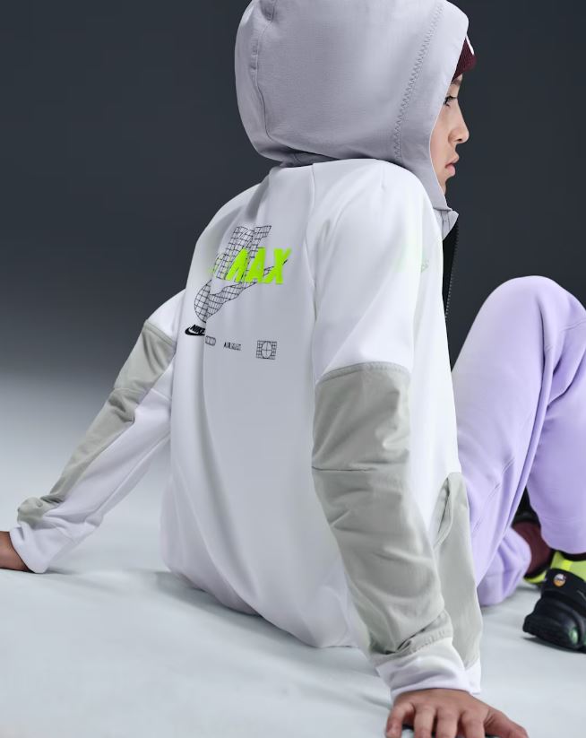 Детски суитшърт Nike Sportswear Air Max Full-Zip Hoodie - Image 3