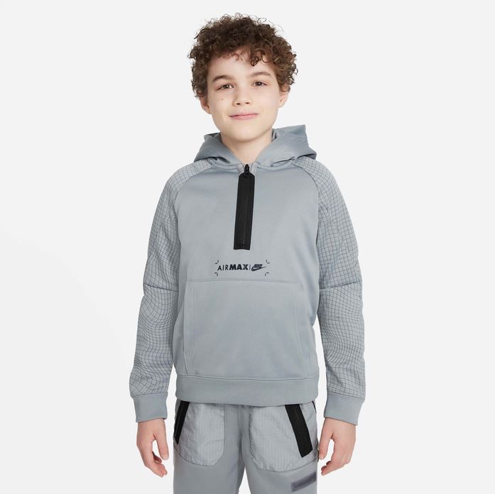 Детски суитшърт Nike Sportswear Air Max 1/2-Zip Fleece Hoodie