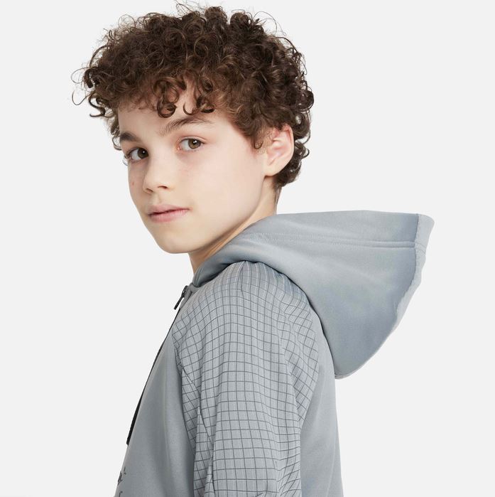 Детски суитшърт Nike Sportswear Air Max 1/2-Zip Fleece Hoodie - Image 3