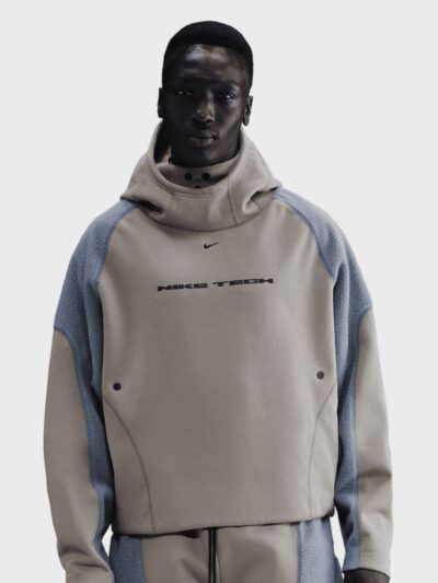 Суитшърт Nike Tech Boreas Oversized Hoodie Light Army/ Cool Grey