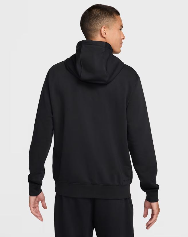 Суитшърт Nike Swoosh Dri-FIT French Terry Hoodie Black - Image 2