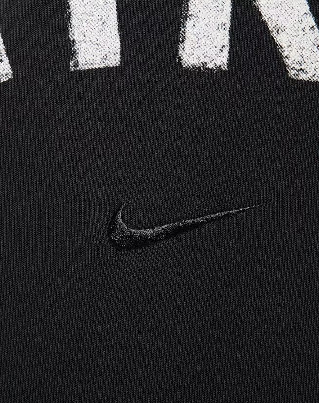 Суитшърт Nike Swoosh Dri-FIT French Terry Hoodie Black - Image 6
