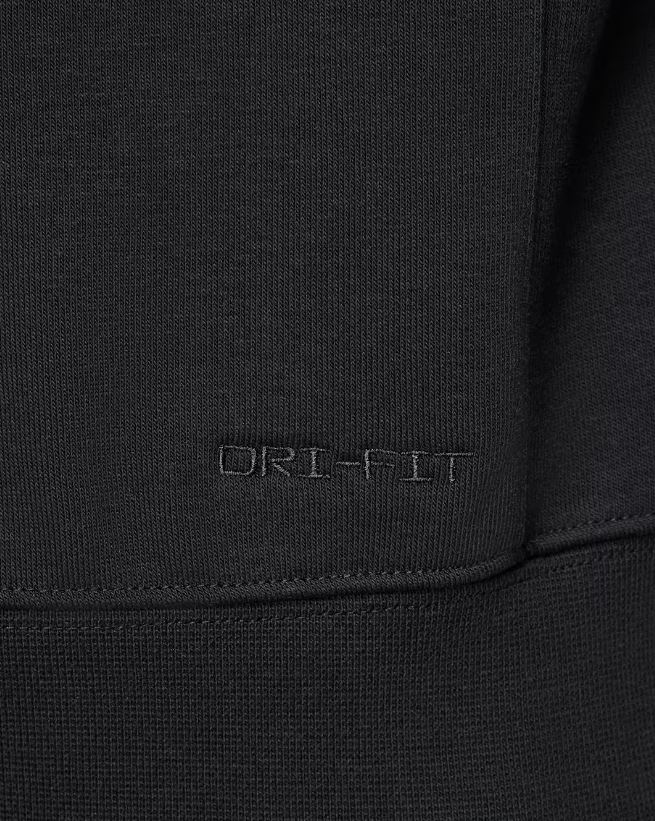 Суитшърт Nike Swoosh Dri-FIT French Terry Hoodie Black - Image 7