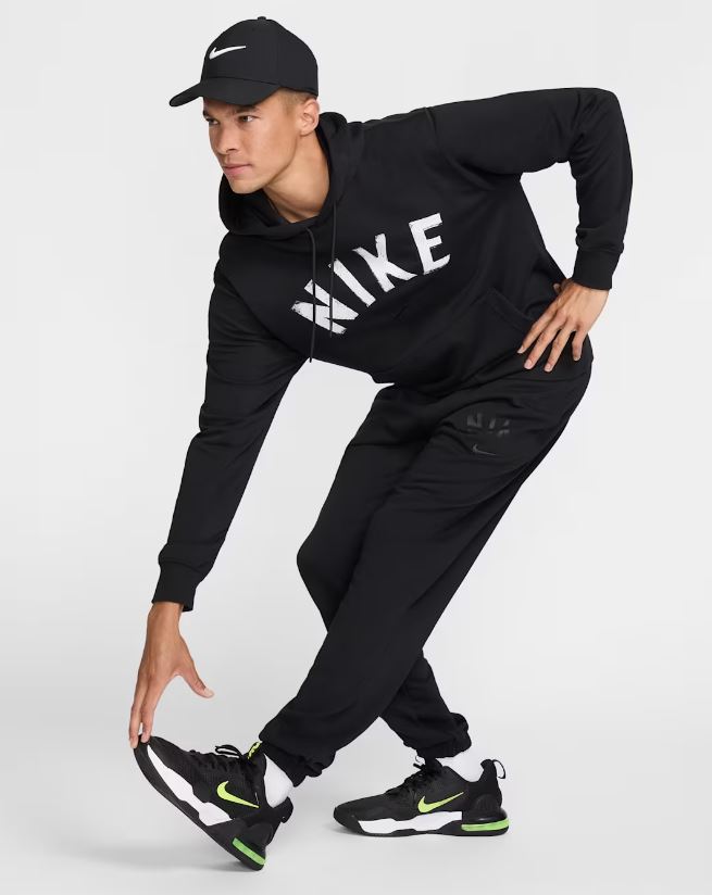 Суитшърт Nike Swoosh Dri-FIT French Terry Hoodie Black - Image 8