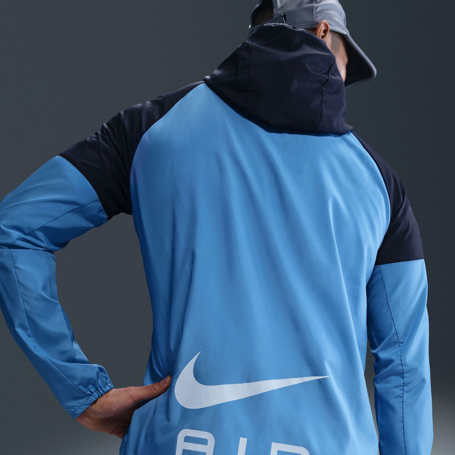 Ветровка Nike Air Run Waterproof Jacket Navy Blue - Image 2