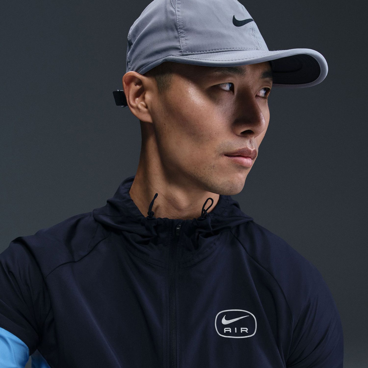 Ветровка Nike Air Run Waterproof Jacket Navy Blue - Image 4