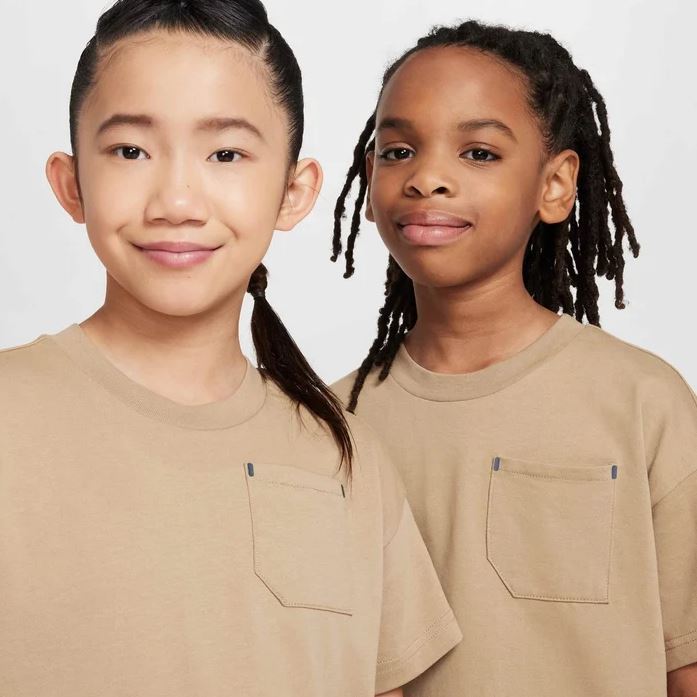 Детска тениска Nike City Utility T-Shirt Parachute Beige - Image 3