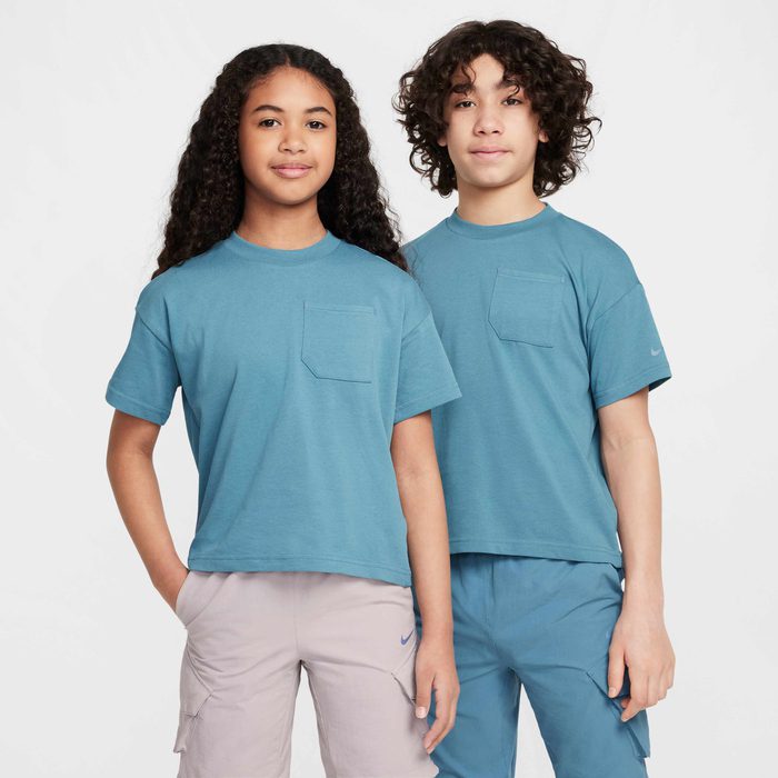 Детска тениска Nike City Utility T-Shirt Smoky Blue