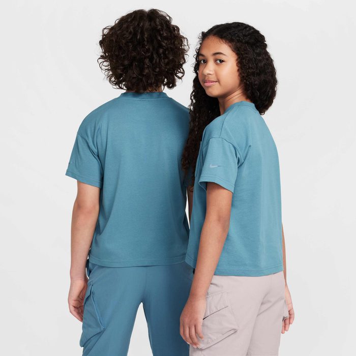 Детска тениска Nike City Utility T-Shirt Smoky Blue - Image 2