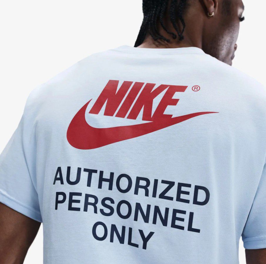 Тениска Nike Authorized Personel Only - Image 3