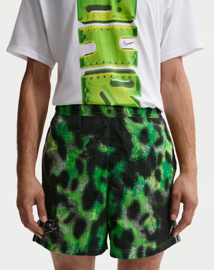 Къси панталони Nike Air Woven Shorts Mean Green - Image 2