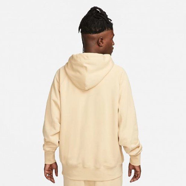 Суитшърт Nike Sportswear Air French Terry Pullover Hoodie Beige - Image 2