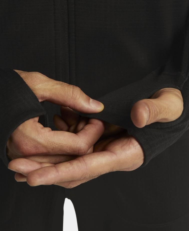 Суитшърт Nike Yoga Men’s Sportswear Club Fleece Full-Zipp Hoodie Black - Image 4