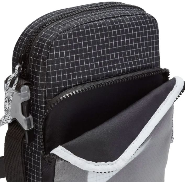 Чанта Nike Heritage 2.0 Shoulder Bag Black/White (3L) - Image 5