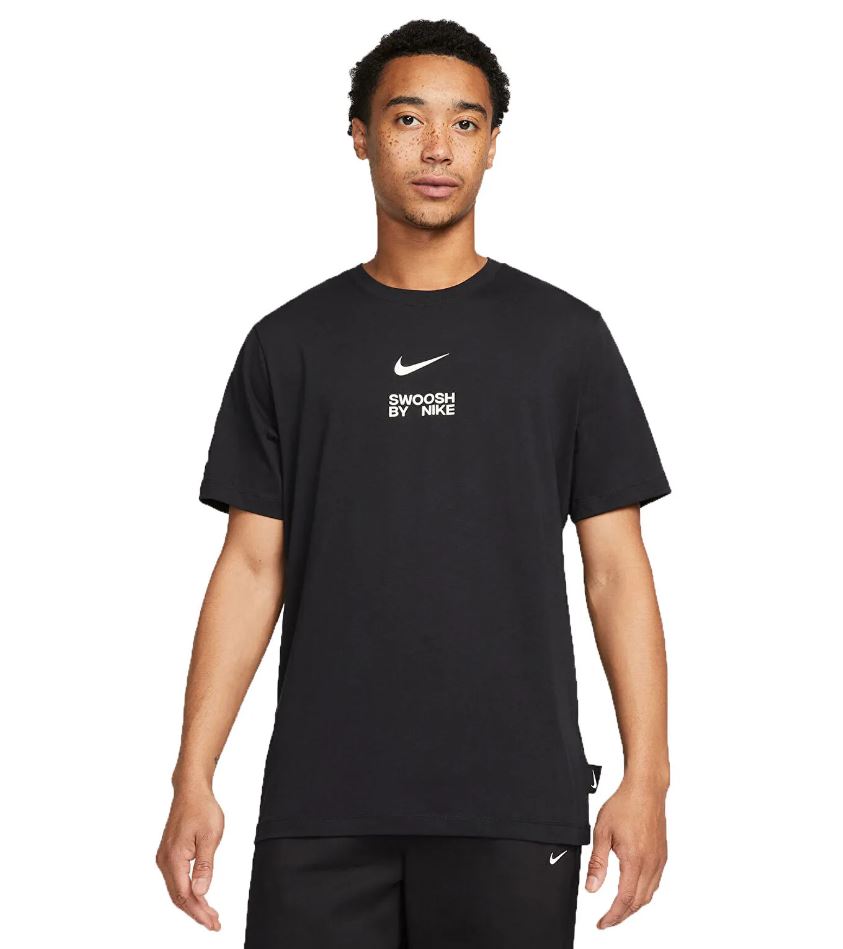 Тениска Nike Men’s Sportswear Swoosh Printed T-shirt Black