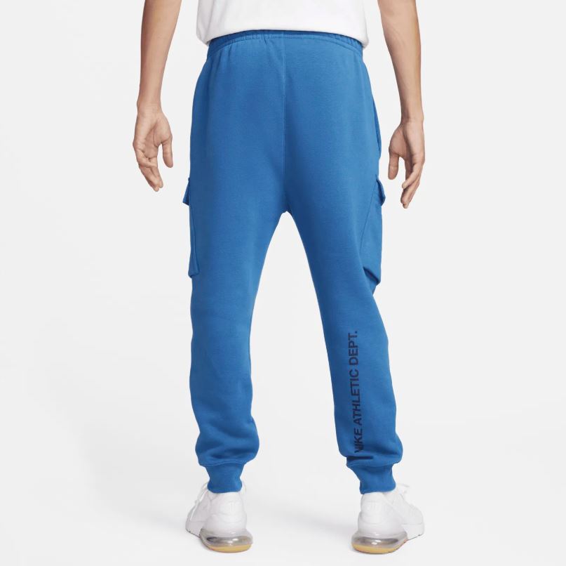 Мъжки панталон Nike Men’s Sportswear Athletic Dept Fleece Blue - Image 2