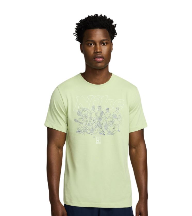 Тениска Nike Court Men's Dri-FIT T-Shirt Green