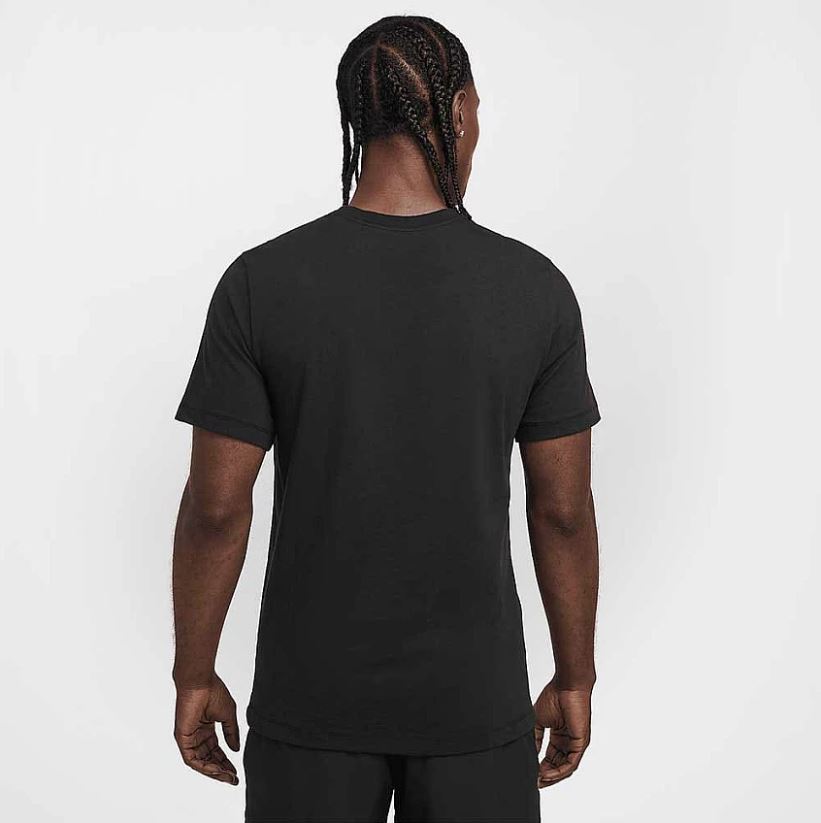 Тениска Nike Men's Gym T-shirt Black - Image 3