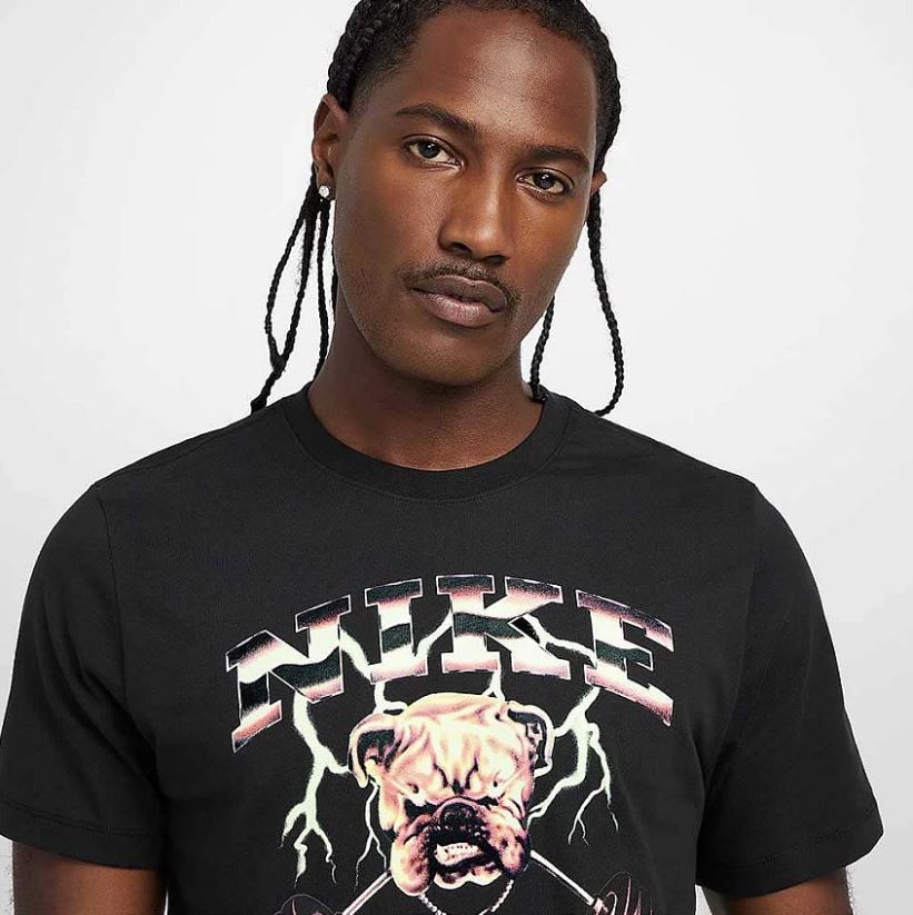 Тениска Nike Men's Gym T-shirt Black - Image 2