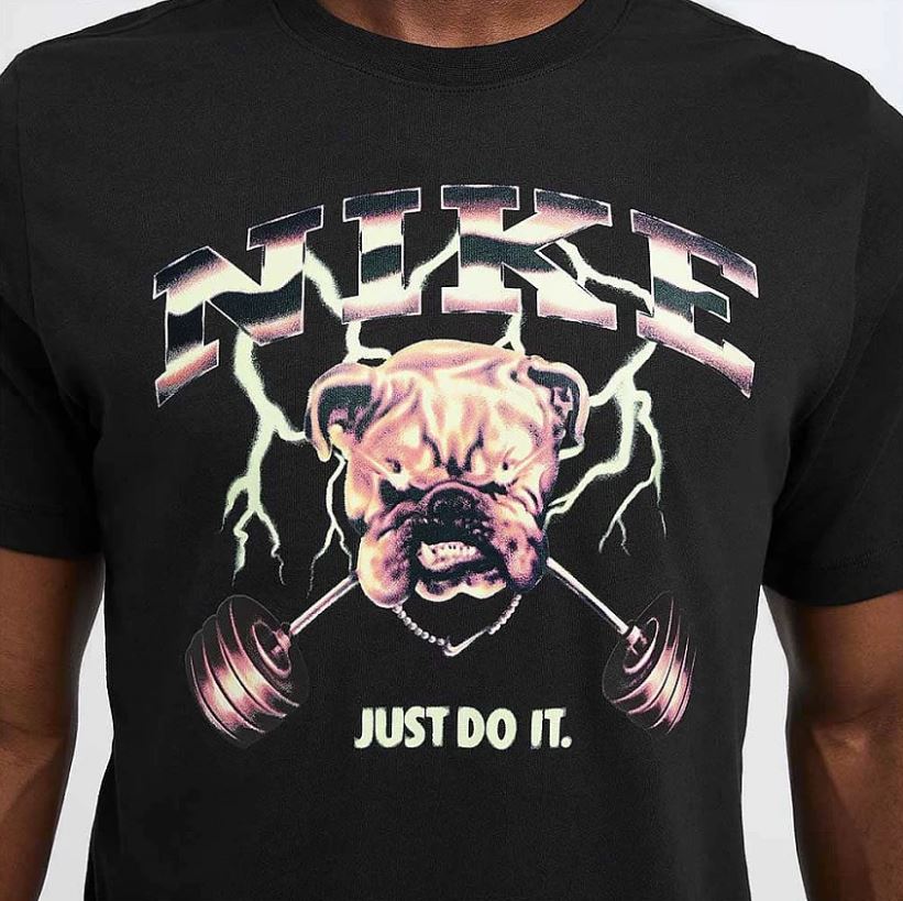 Тениска Nike Men's Gym T-shirt Black - Image 4