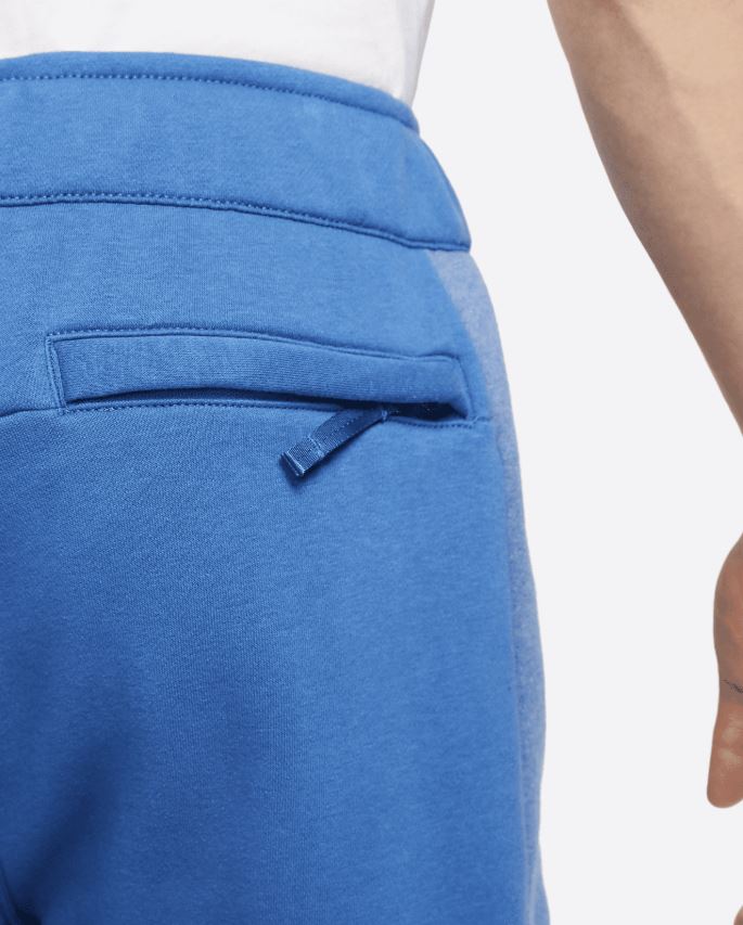 Мъжки екип Nike Air Fleece Brushed Tracksuit Blue - Image 12