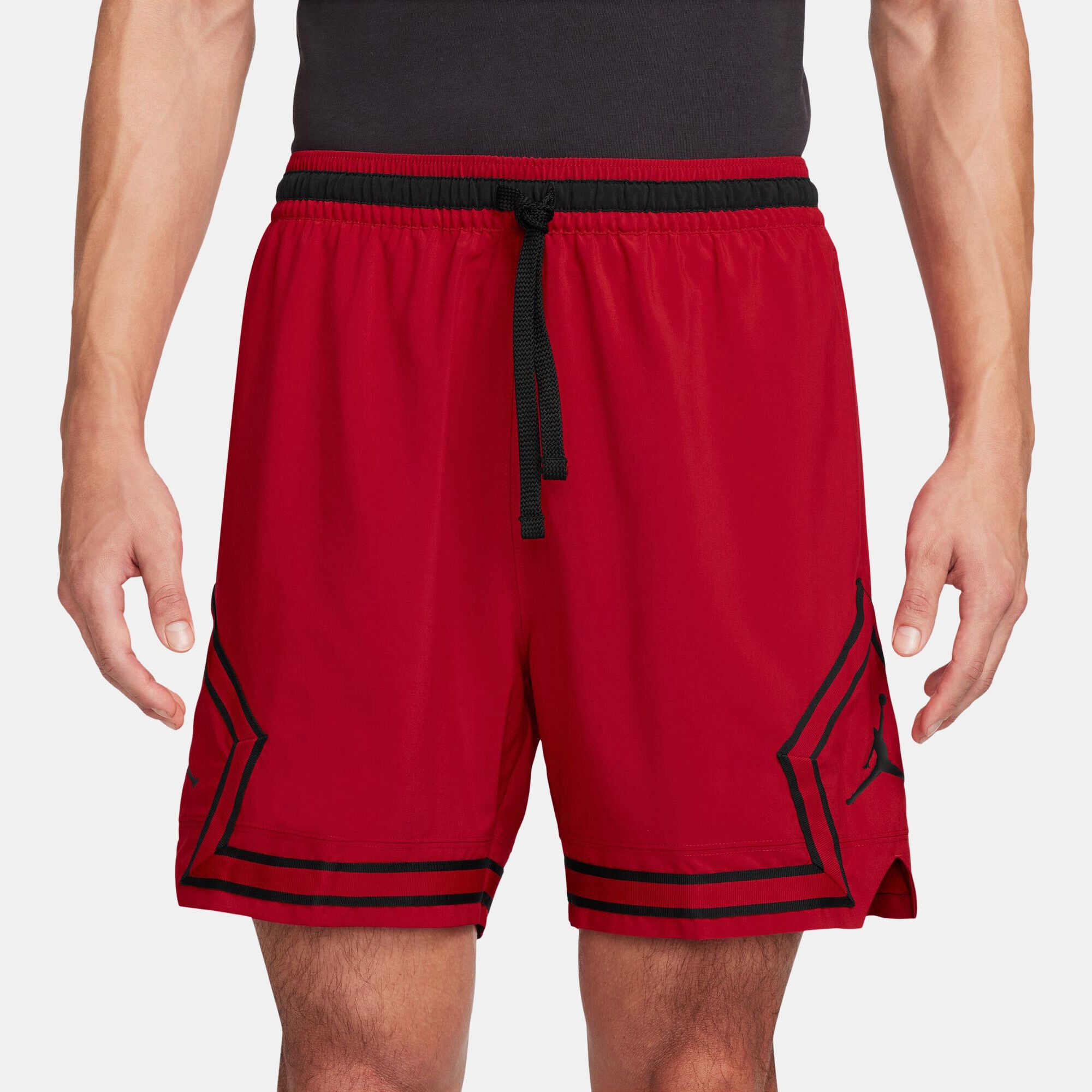 Къси панталони Nike Air Jordan Men's Dri-FIT Woven Diamond Shorts Gym Red/Black