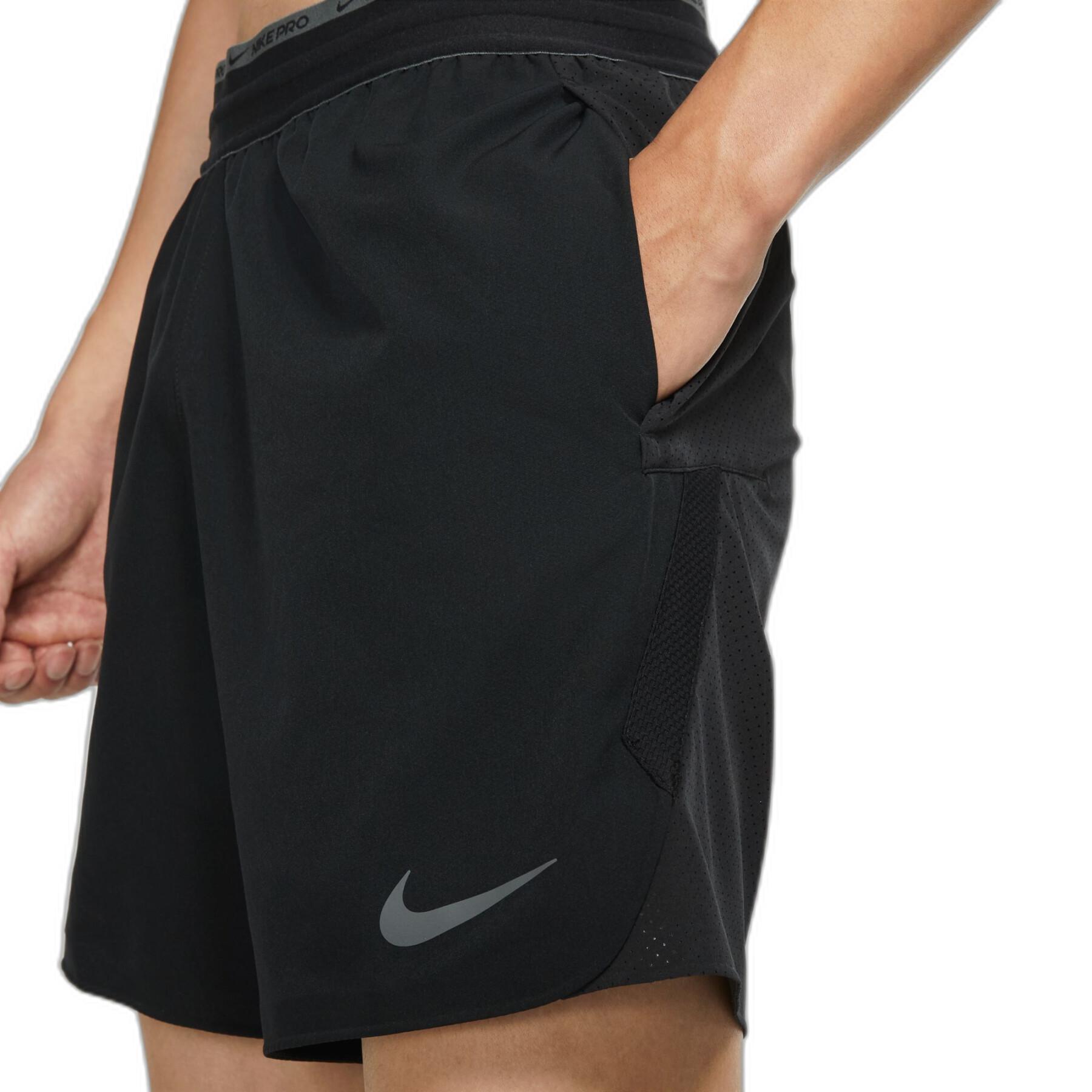 Къси панталони Nike Dri-FIT Flex Rep Pro Men's 8" Unlined Shorts Black - Image 3