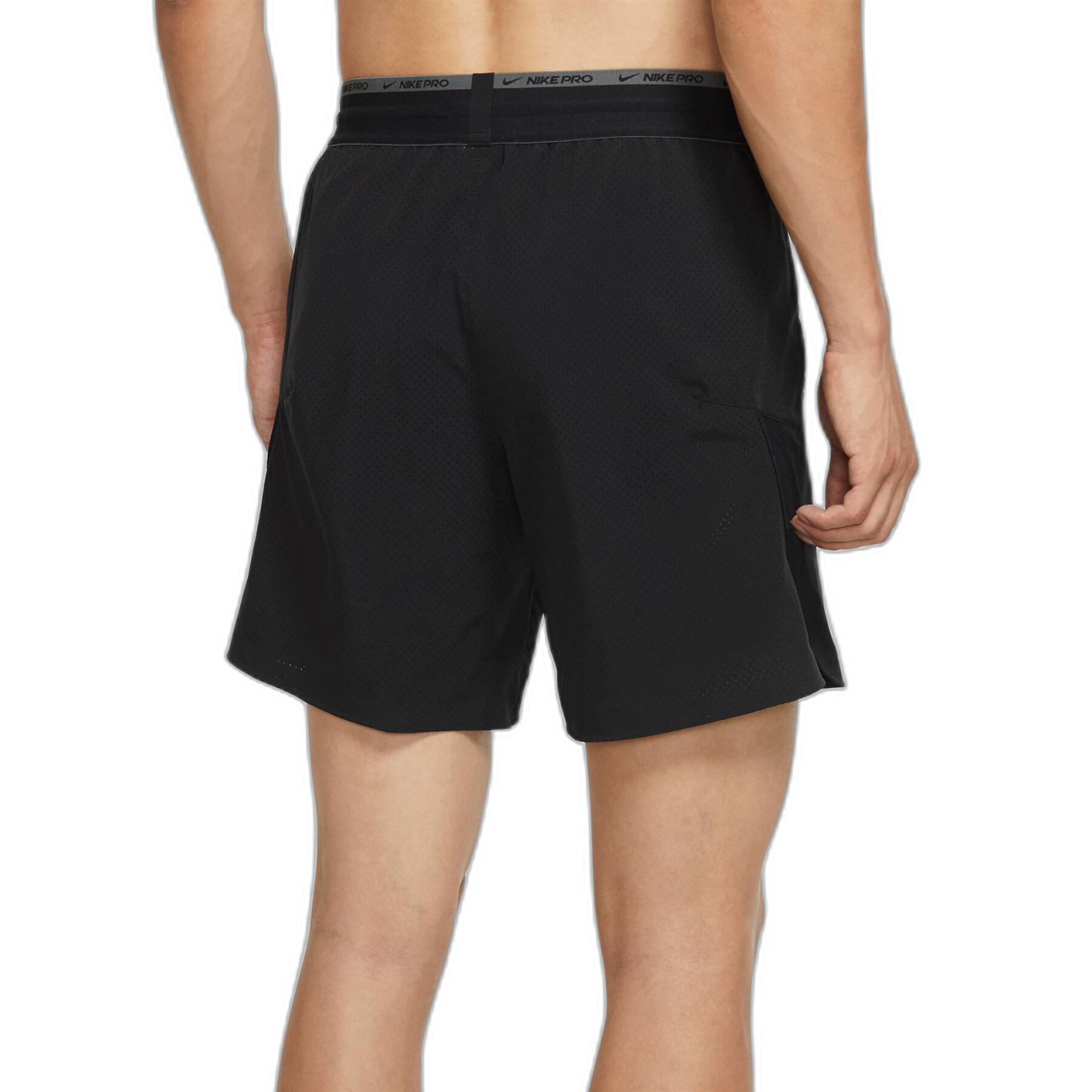 Къси панталони Nike Dri-FIT Flex Rep Pro Men's 8" Unlined Shorts Black - Image 4