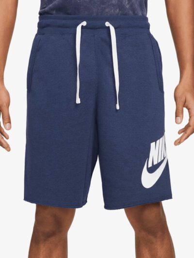 Къси панталони Nike Men’s Alumni French Terry Shorts Midnight Navy/White