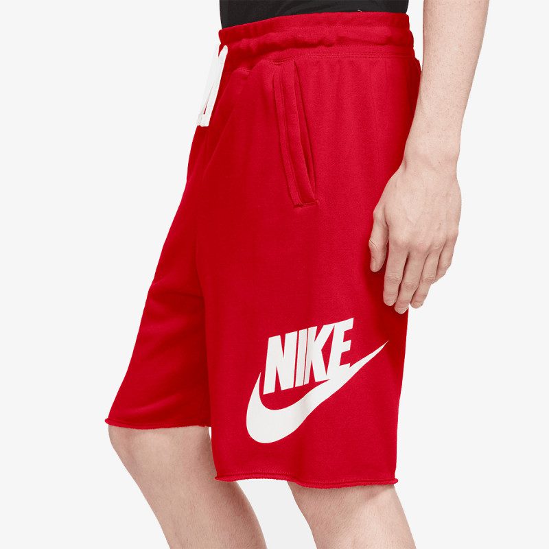 Къси панталони Nike Men’s Alumni French Terry Shorts Red - Image 2