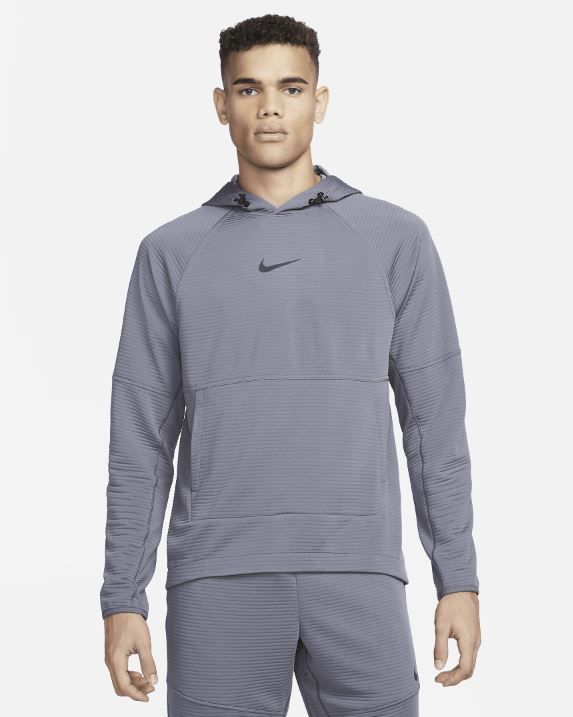 Суитшърт Nike Pro Dri-Fit Fleece Sweatshirt Grey
