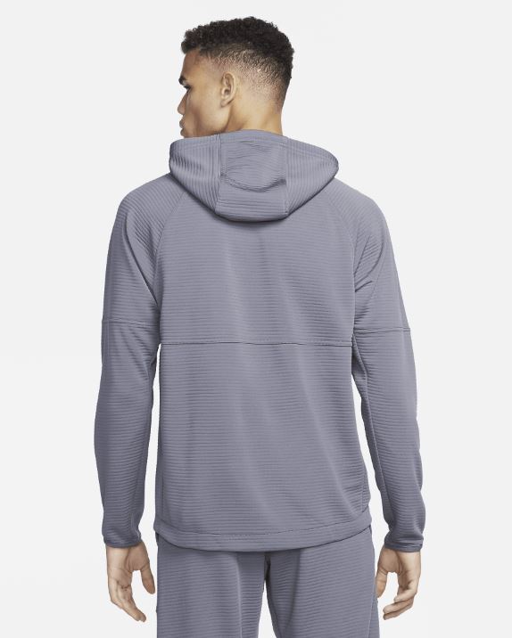 Суитшърт Nike Pro Dri-Fit Fleece Sweatshirt Grey - Image 2