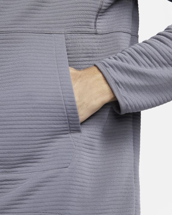 Суитшърт Nike Pro Dri-Fit Fleece Sweatshirt Grey - Image 4