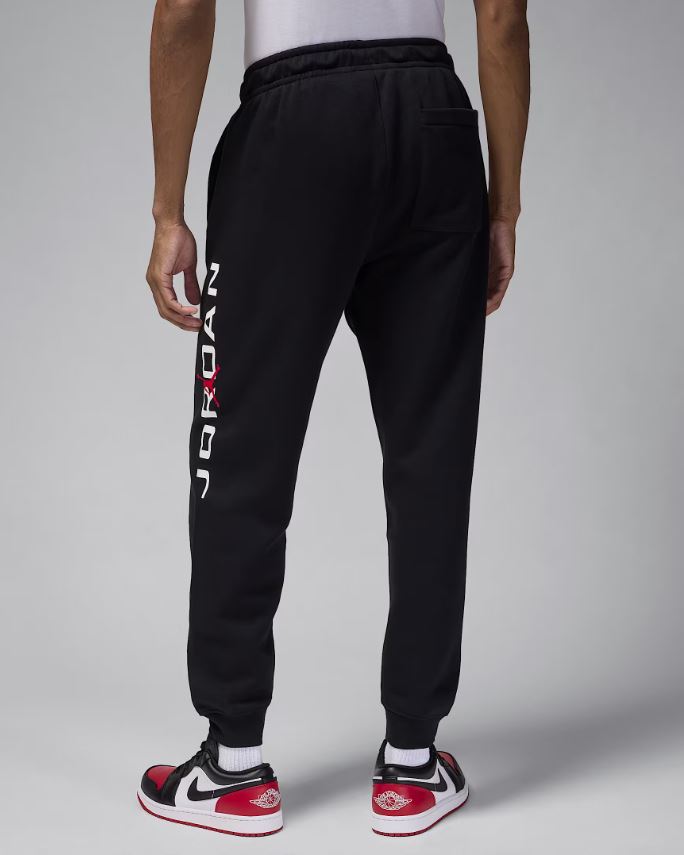 Мъжки панталон Nike Air Jordan Essentials Men's Fleece Joggers Black - Image 2