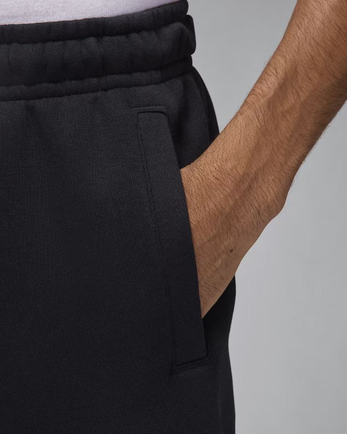 Мъжки панталон Nike Air Jordan Essentials Men's Fleece Joggers Black - Image 6