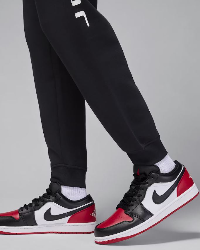 Мъжки панталон Nike Air Jordan Essentials Men's Fleece Joggers Black - Image 4