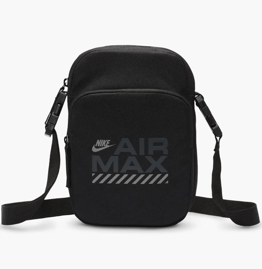 Чанта Nike Air Max Heritage Crossbody Shoulder Bag Black (4L)