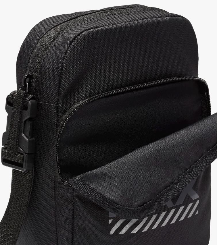 Чанта Nike Air Max Heritage Crossbody Shoulder Bag Black (4L) - Image 5